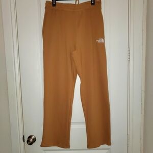 NWOT The North Face Tan/Camel Straight Leg Sweatpants, Mens Medium